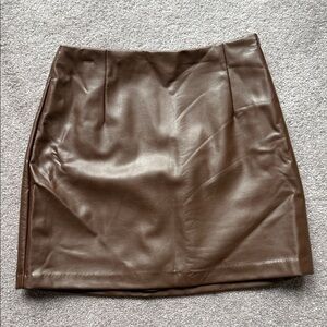 Abercrombie & Fitch Chocolate Mini Skirt